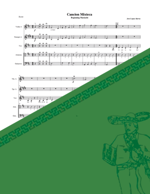Cancion Mixteca - Key of D - Armonia
