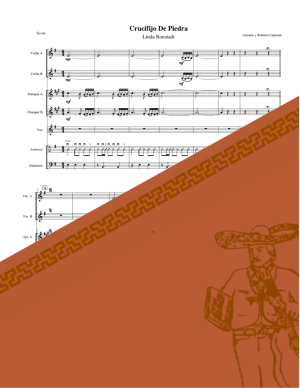 Crucifijo de Piedra - Linda (Em) - Guitarron