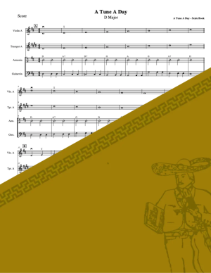 A Tune A Day for Mariachi - Key of D