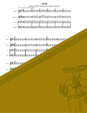 Sevcik - Violin Exercise