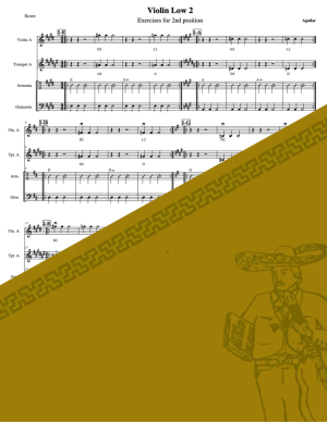 Violin Low 2 Exercises